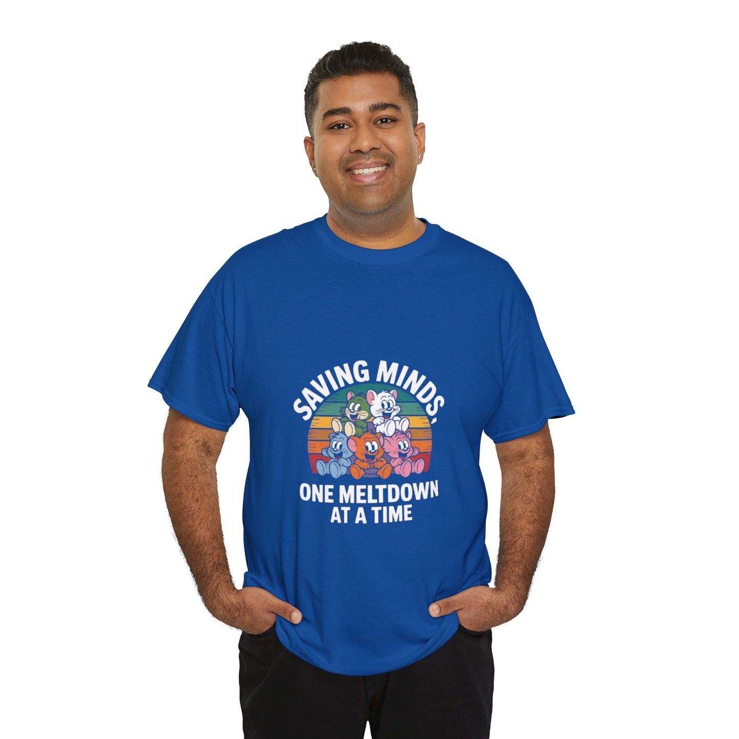 Unisex Heavy Cotton Tee - Saving Minds