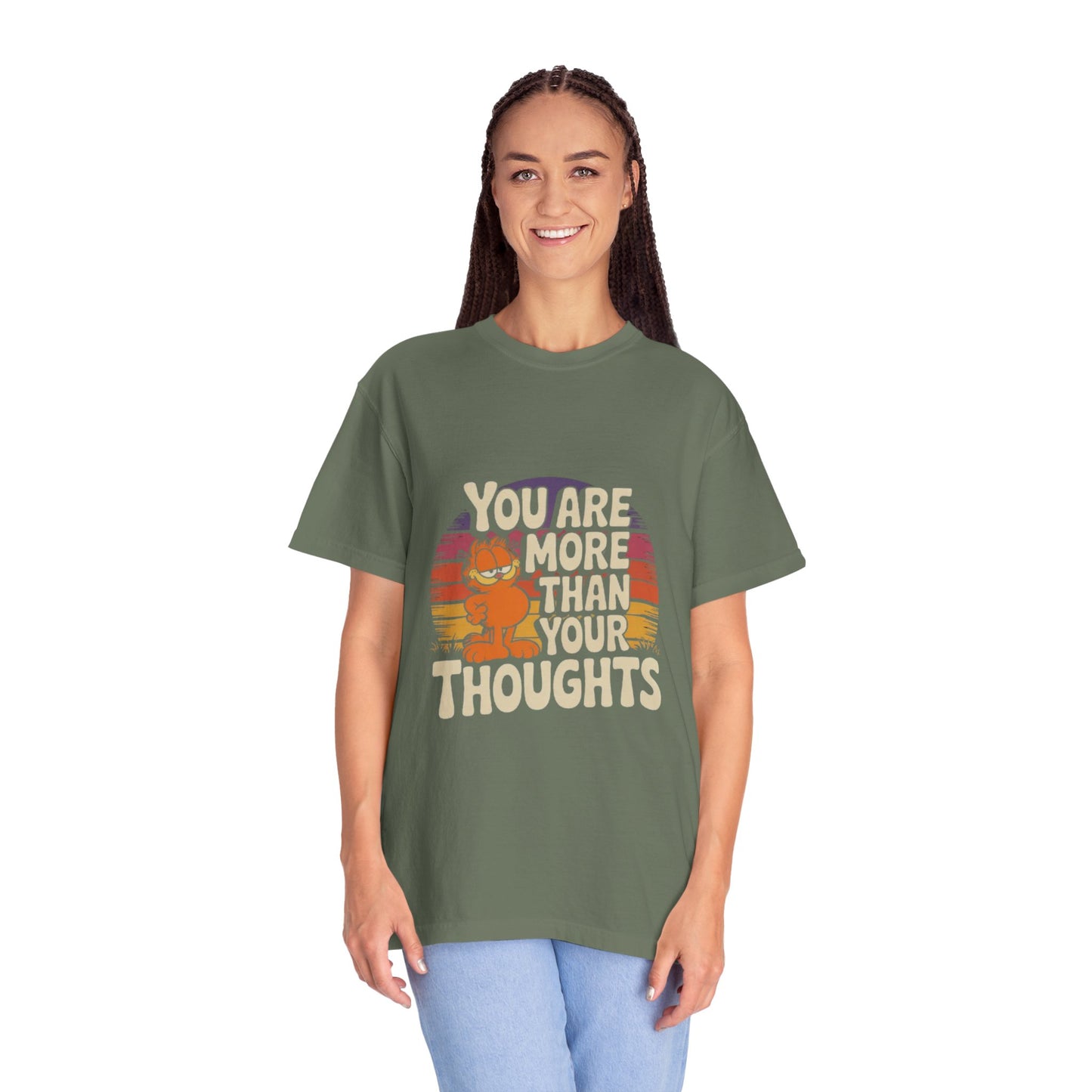 Unisex Garment-Dyed T-Shirt - You Are More Than Your Thoughts