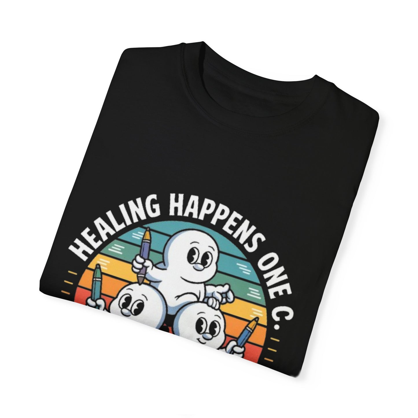 Unisex Garment-Dyed T-shirt - Healing Happens