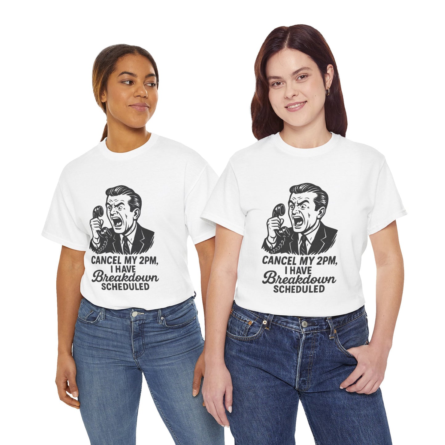 Humorous Unisex Cotton Tee – Perfect Gift for Stress Relief