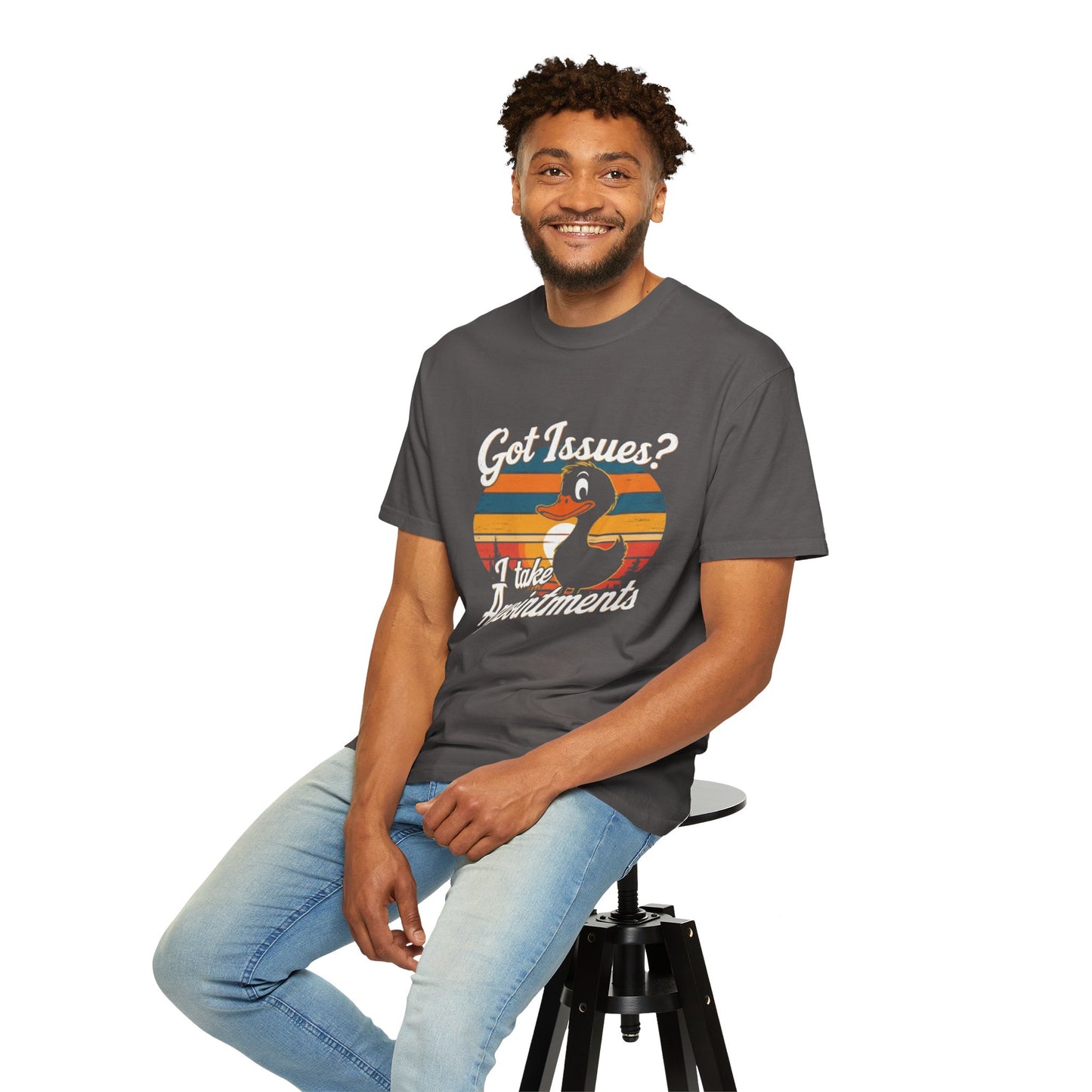 Casual Tee with Quirky Design