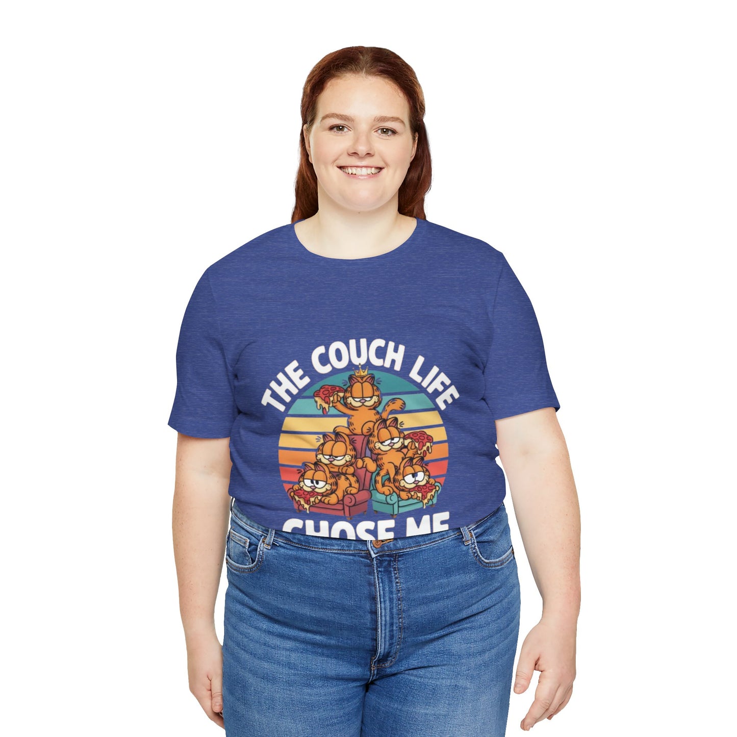 Vintage Unisex Tee - The Couch Life Chose Me