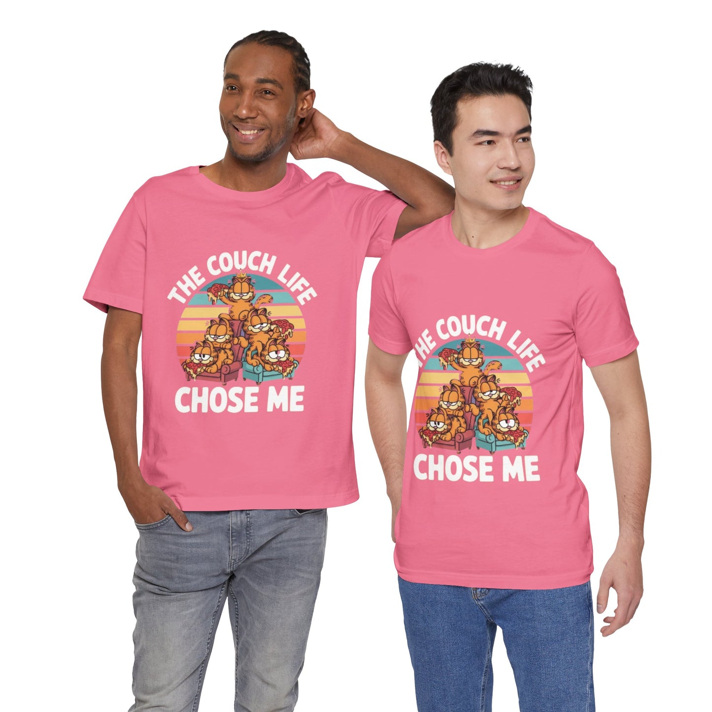 Vintage Unisex Tee - The Couch Life Chose Me