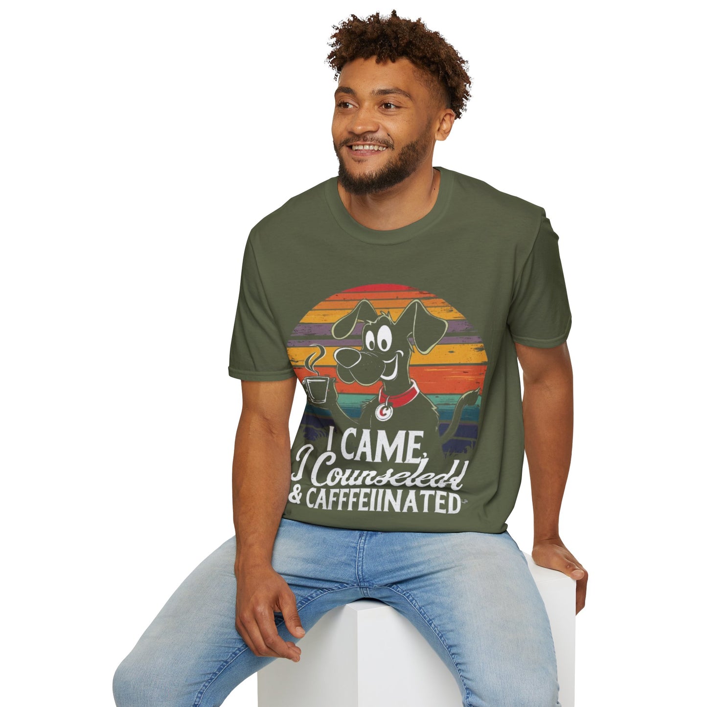 Fun Counselor T-Shirt -I Came I Counseled