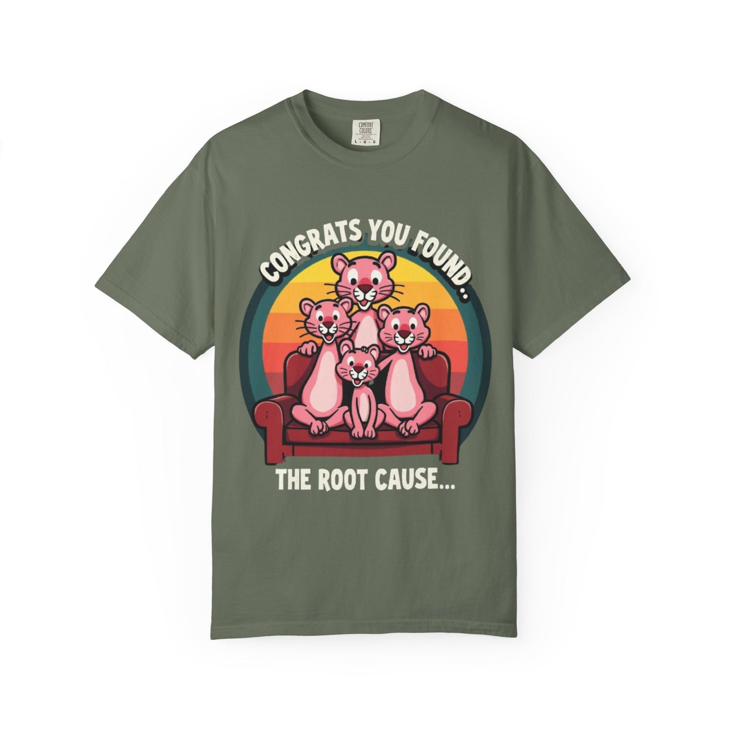 Unisex Garment-Dyed T-Shirt - Root Cause