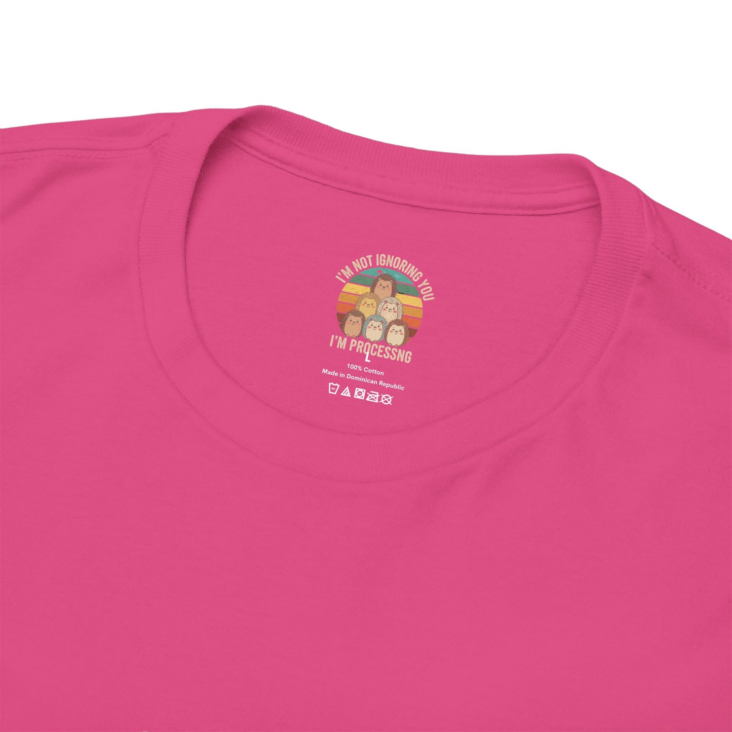 Funny Psychology Unisex Tee - 'I'm Not Ignoring You, I'm Processing'