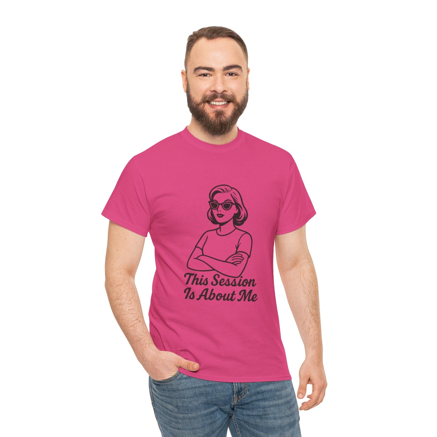 Empowered Statement Tee - This Session Is About Me