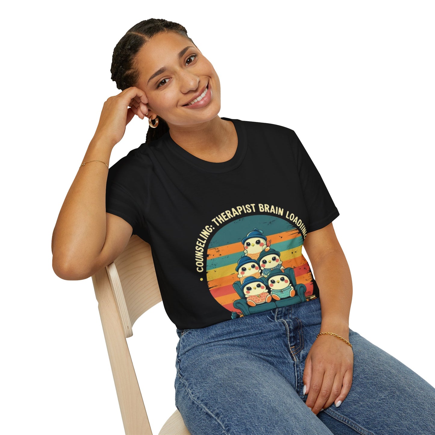 Unisex Tee-Therapist Brain Loading
