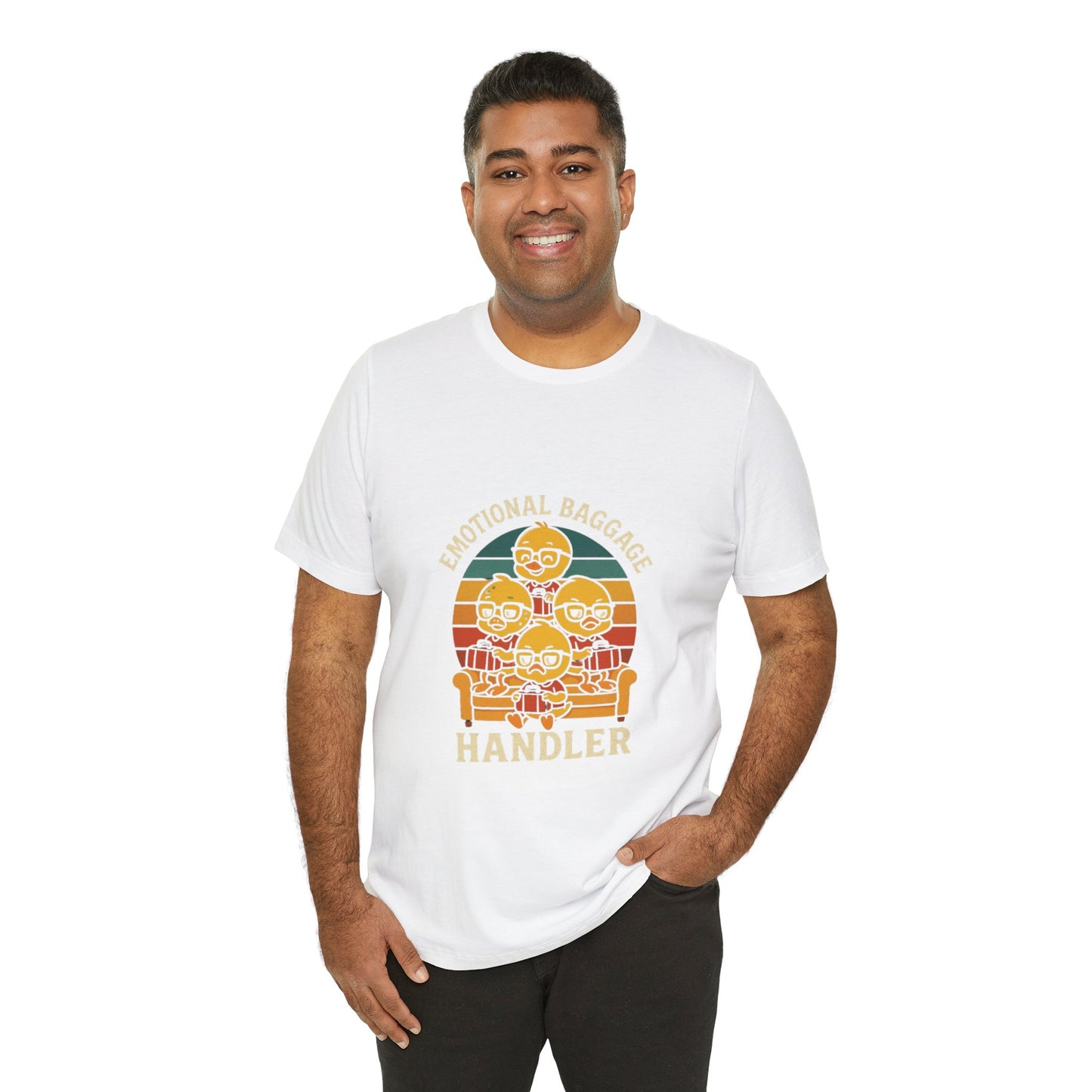 Unisex Jersey Short Sleeve T-Shirt - Emotional Baggage Handler