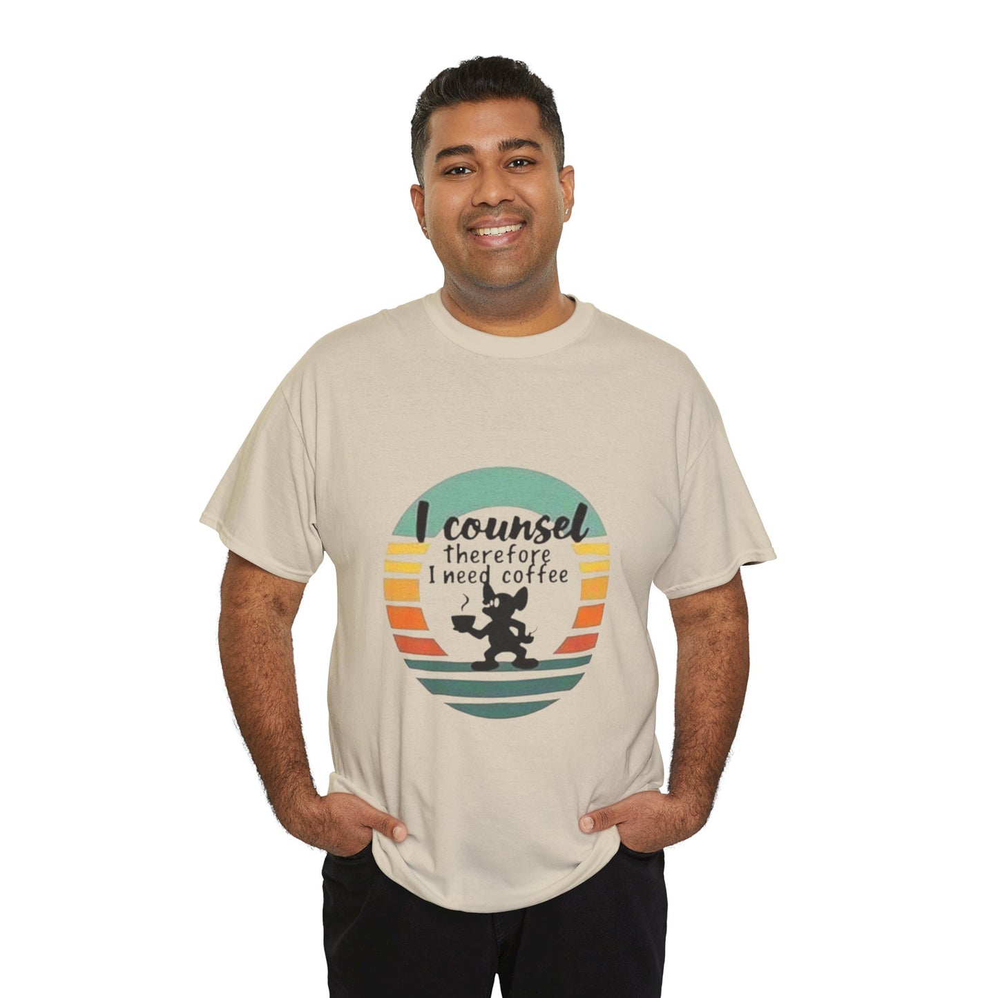 Unisex Heavy Cotton-Counselor Tee