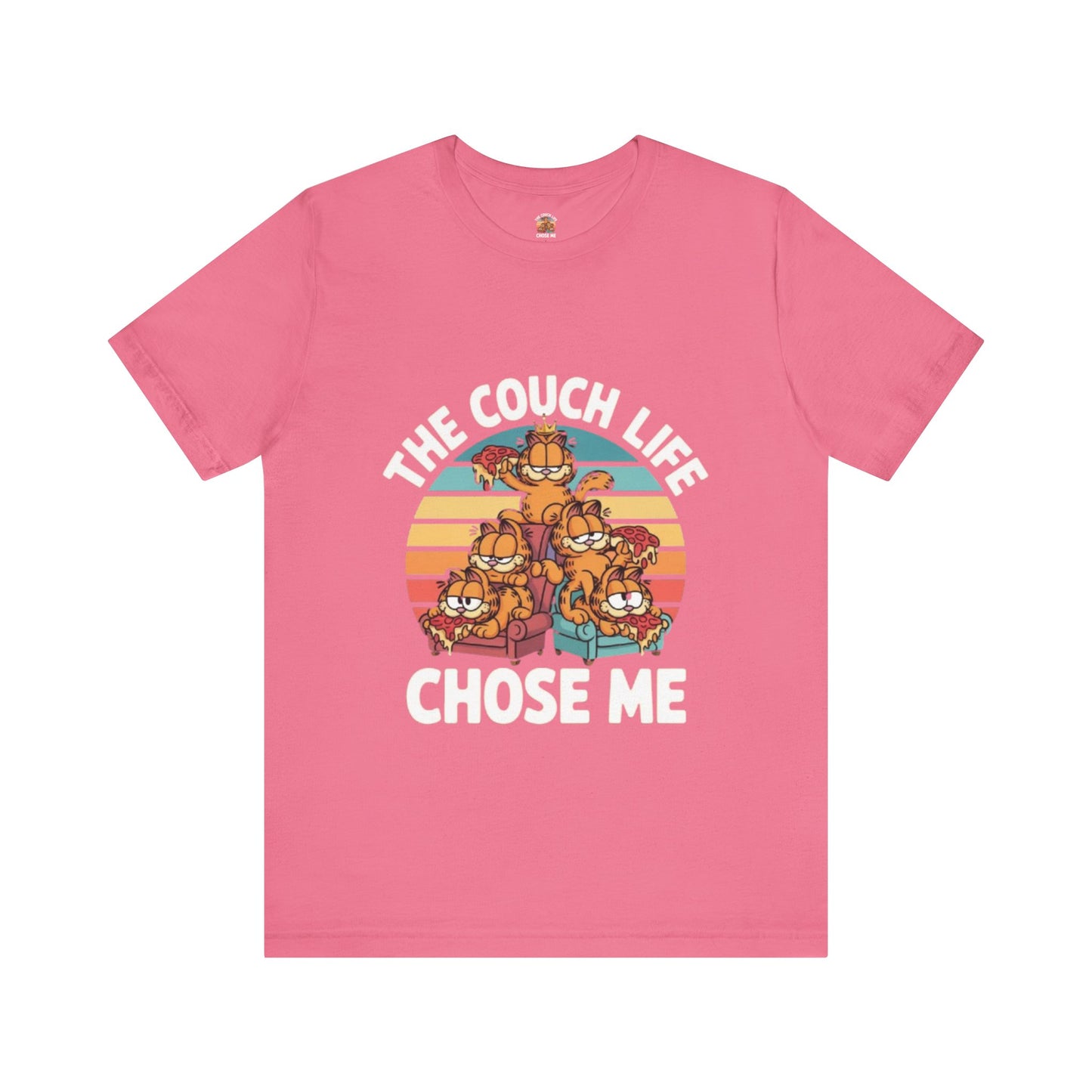 Vintage Unisex Tee - The Couch Life Chose Me