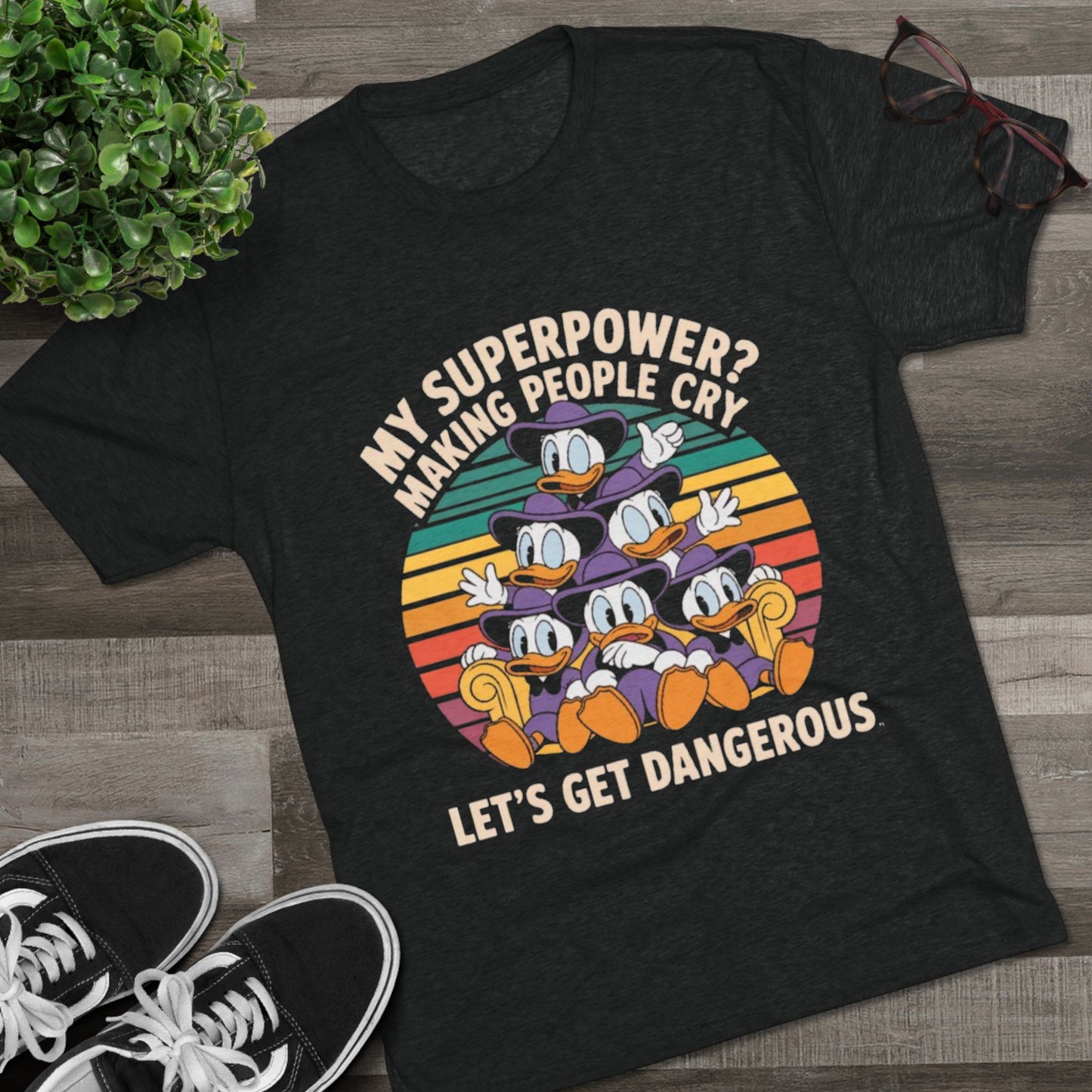 Superpower Tee - Let's Get Dangerous