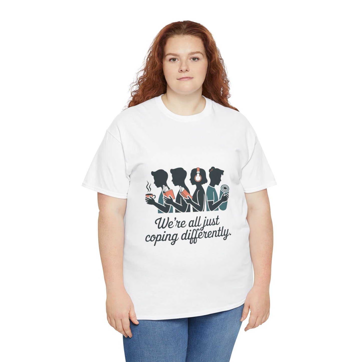 Coping Together Unisex Tee - Mental Health Awareness Apparel
