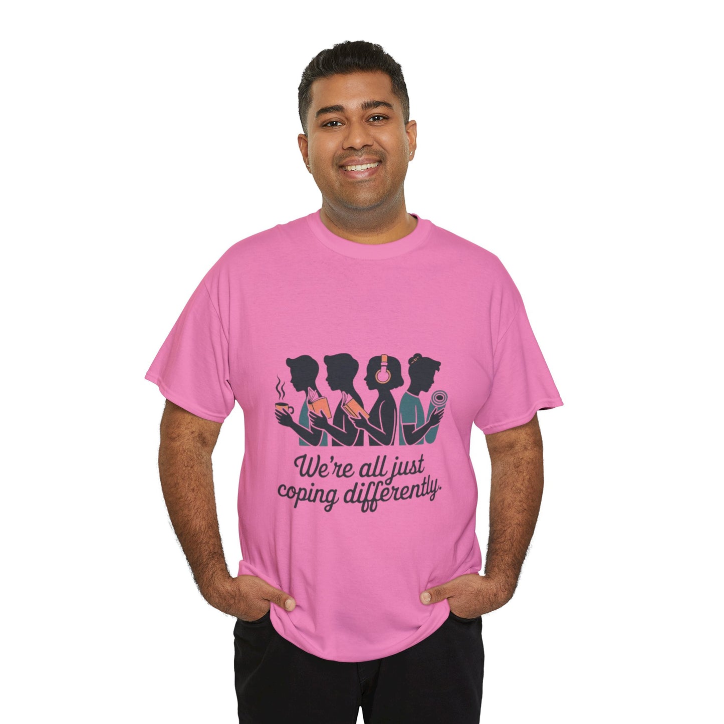 Coping Together Unisex Tee - Mental Health Awareness Apparel