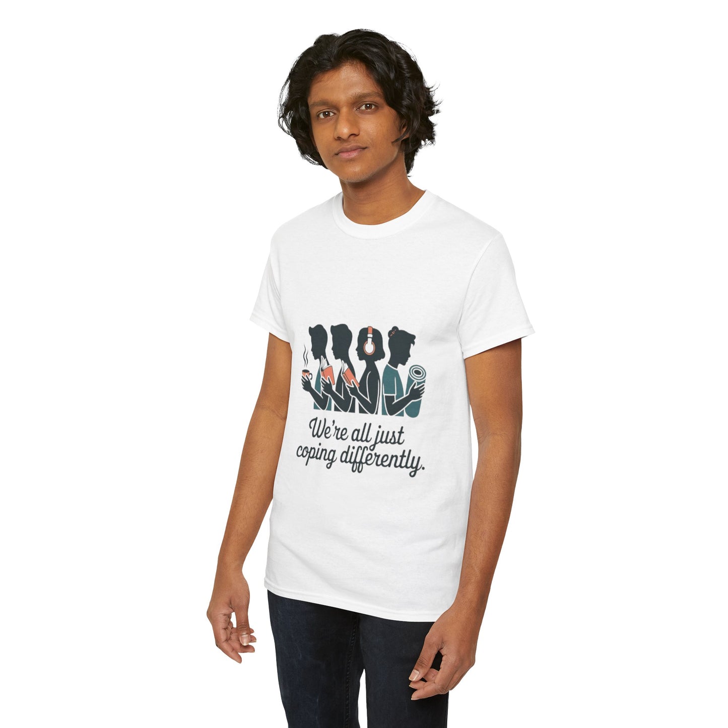 Coping Together Unisex Tee - Mental Health Awareness Apparel