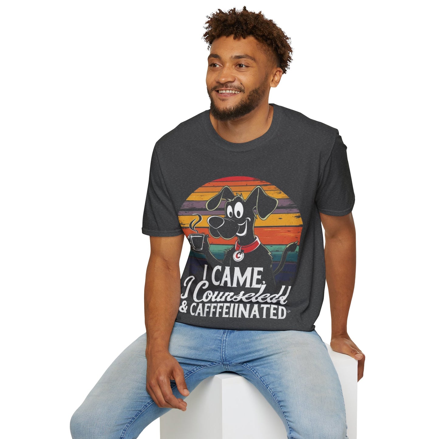 Fun Counselor T-Shirt -I Came I Counseled