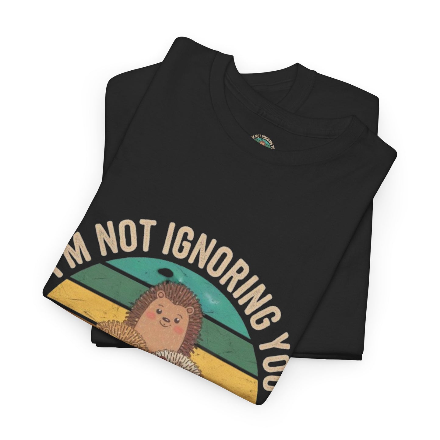 Funny Psychology Unisex Tee - 'I'm Not Ignoring You, I'm Processing'