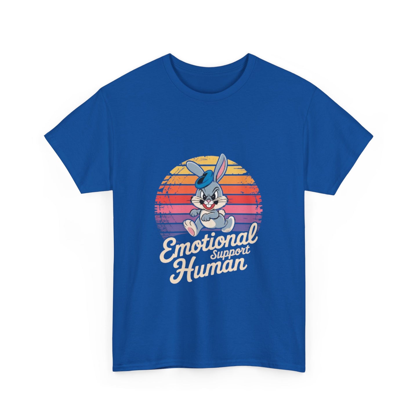 Unisex Heavy Cotton T-Shirt -Emotional Support Human Tee