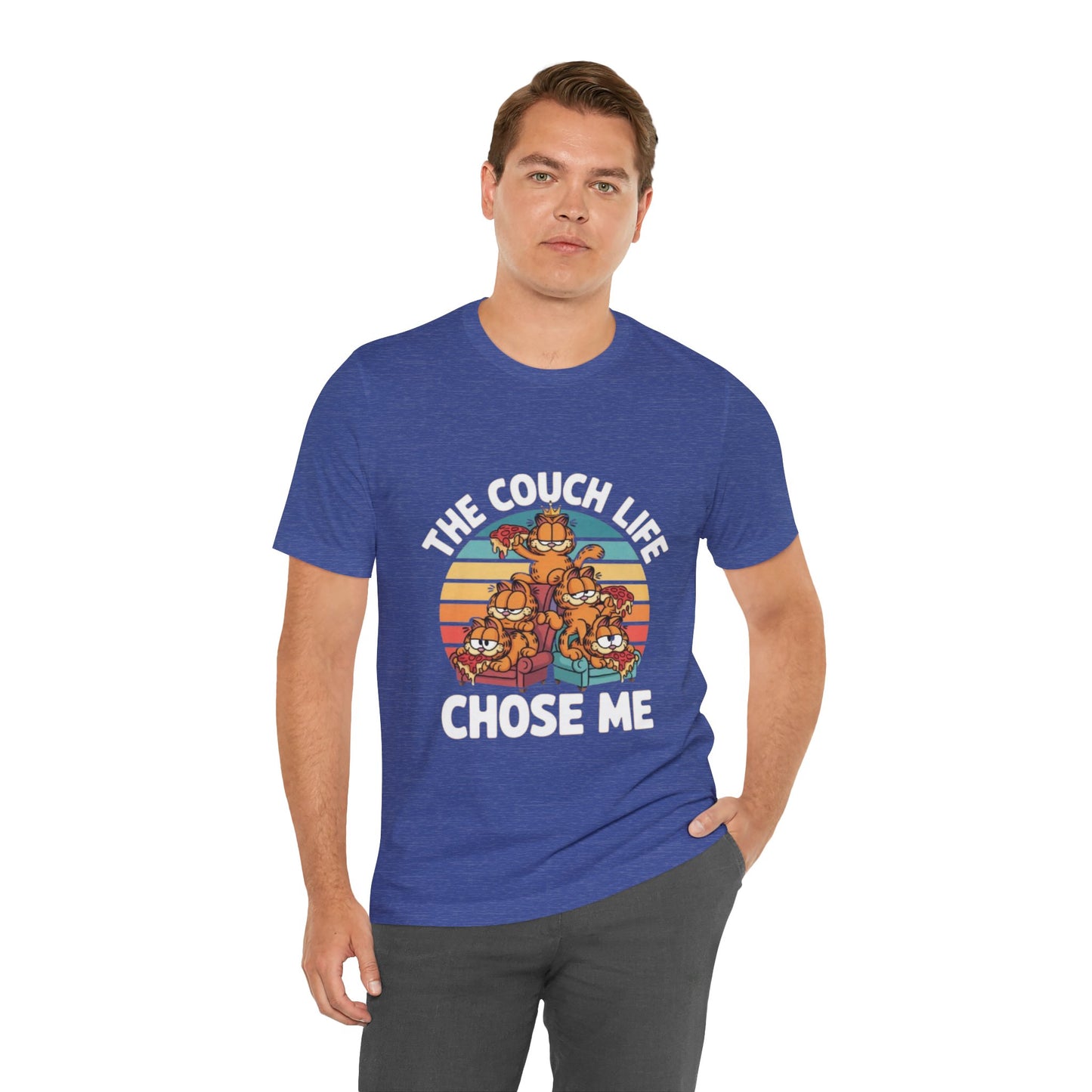 Vintage Unisex Tee - The Couch Life Chose Me