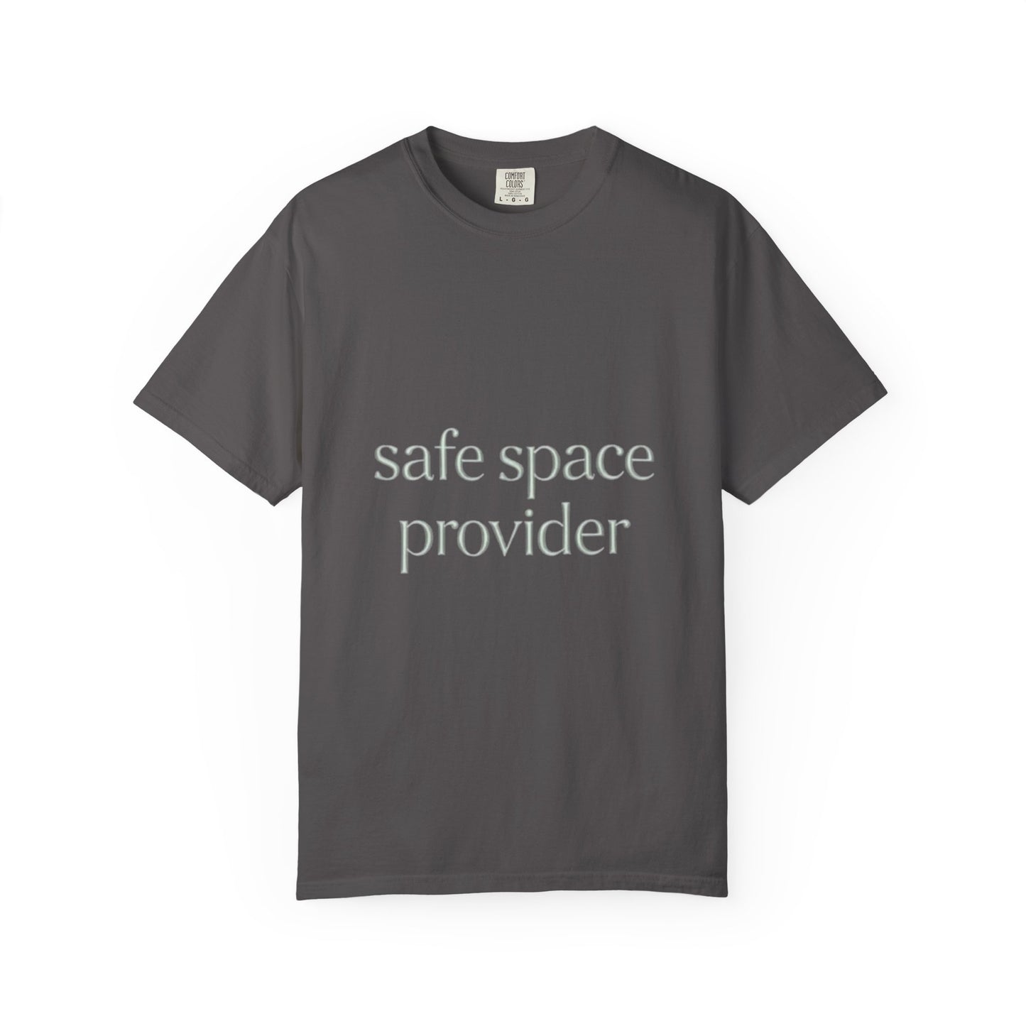 Unisex Garment-Dyed T-shirt -Safe Space Provider