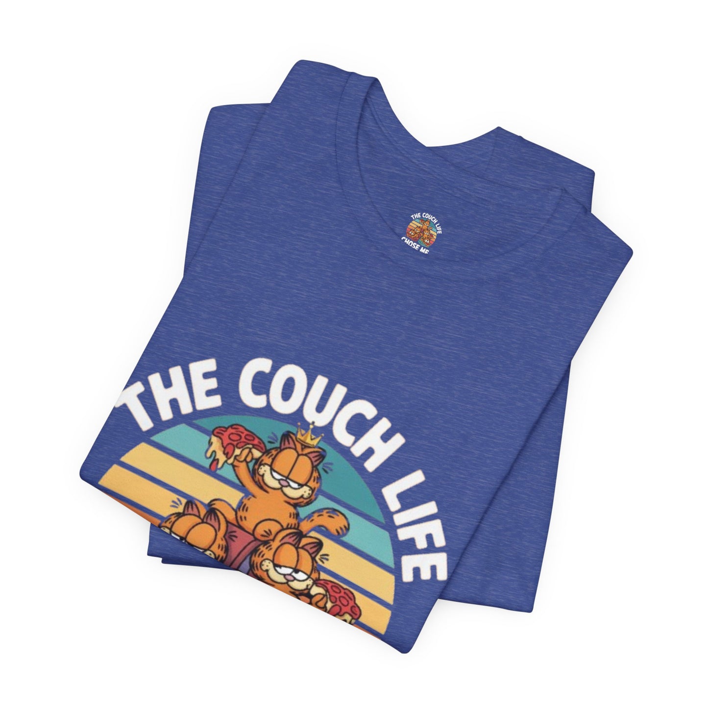 Vintage Unisex Tee - The Couch Life Chose Me