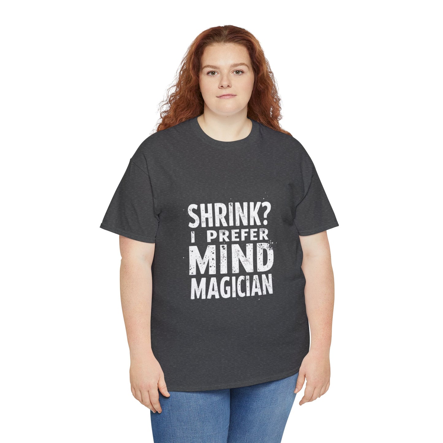 Unisex Heavy Cotton Tee -Mind Reading