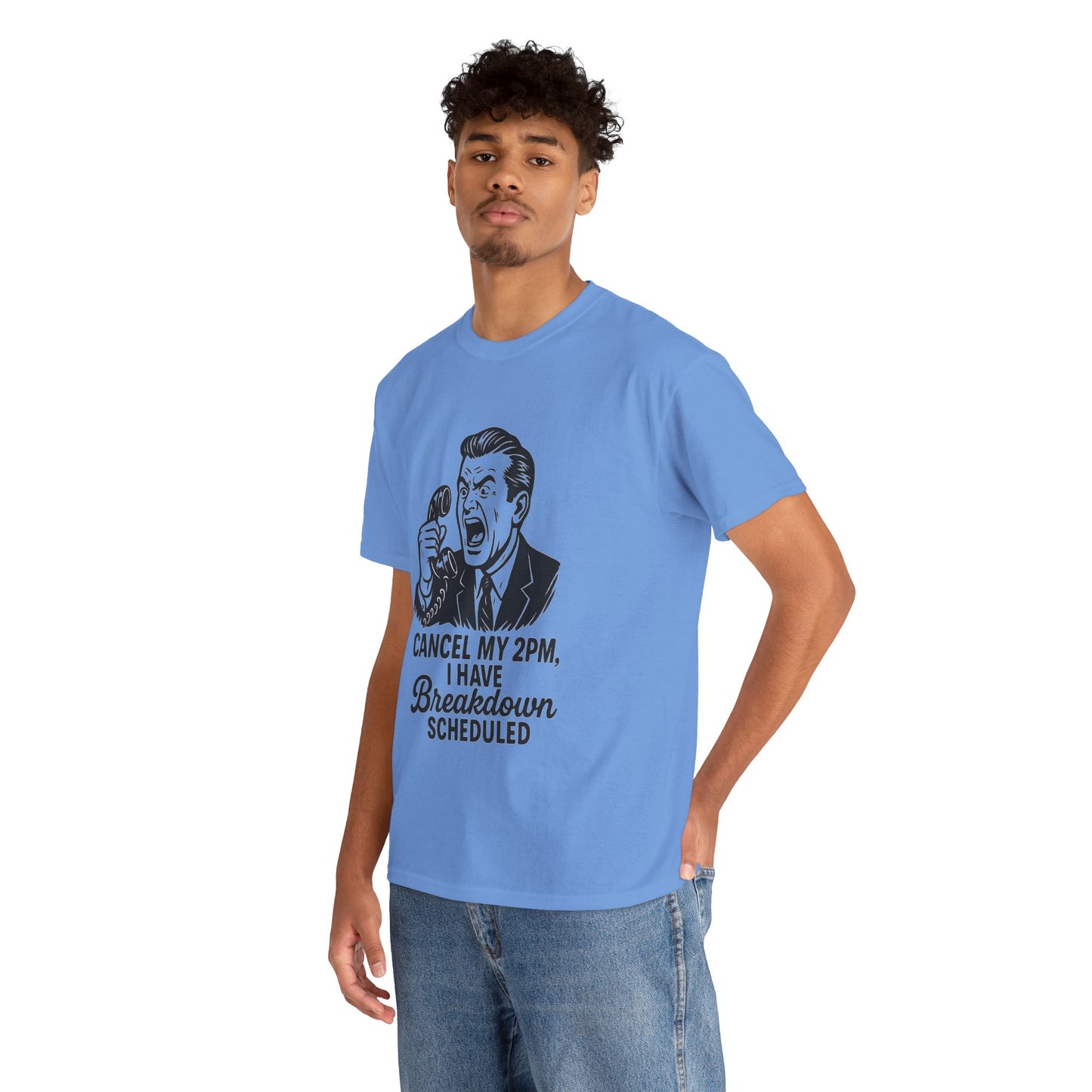 Humorous Unisex Cotton Tee – Perfect Gift for Stress Relief