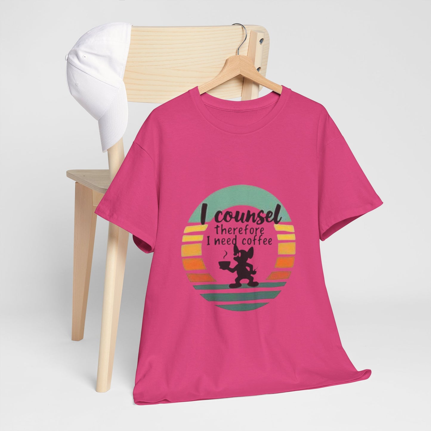 Unisex Heavy Cotton-Counselor Tee
