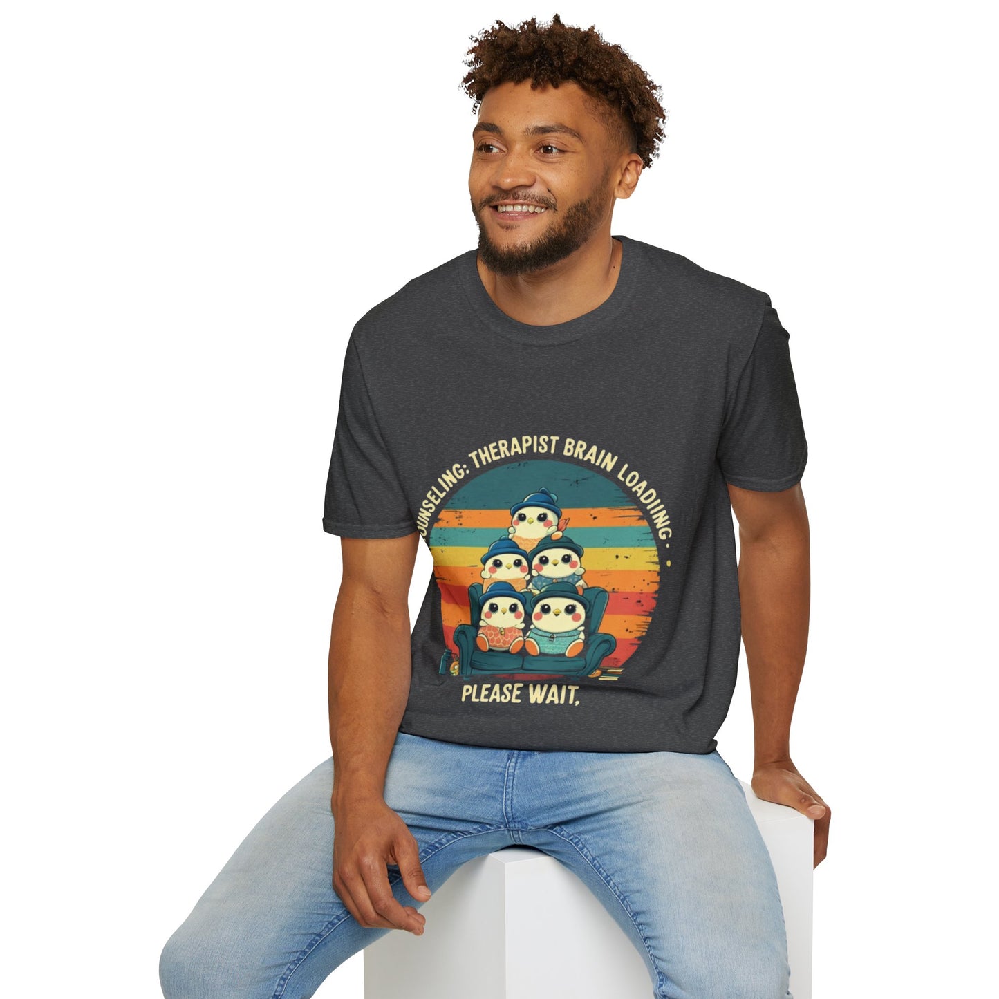 Unisex Tee-Therapist Brain Loading