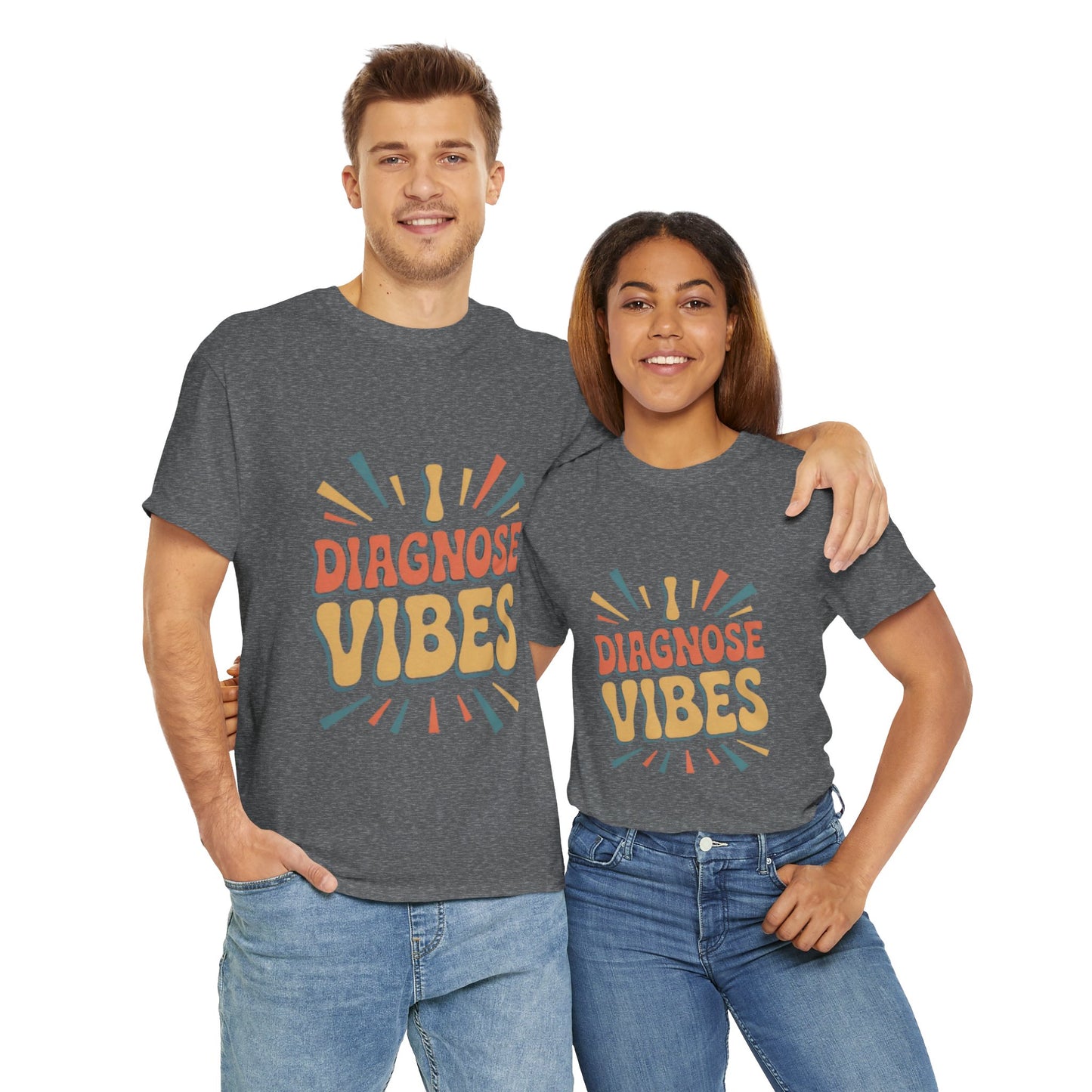 Unisex Diagnose Vibes Tee, Casual T-Shirt
