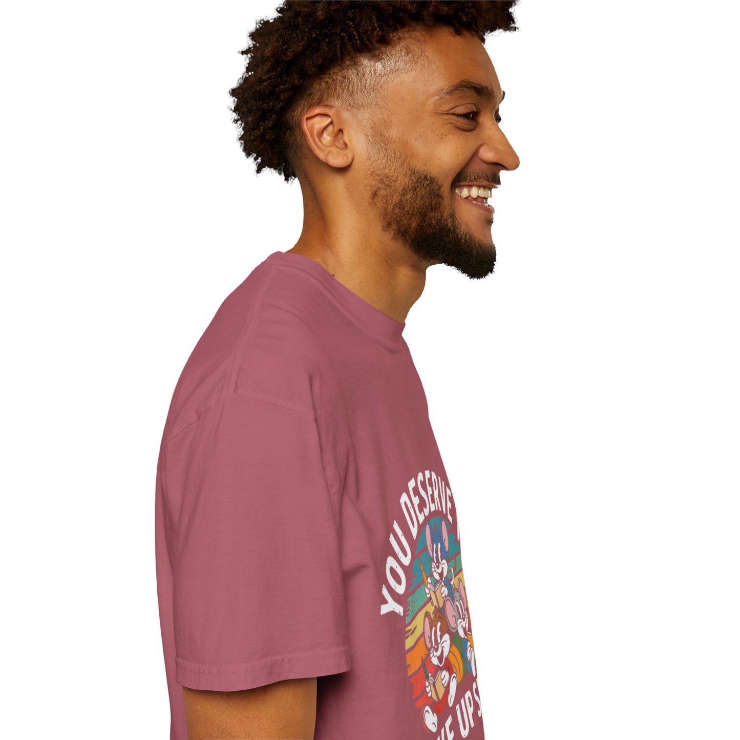 Unisex Garment-Dyed T-Shirt -You Deserve To Take Up Space