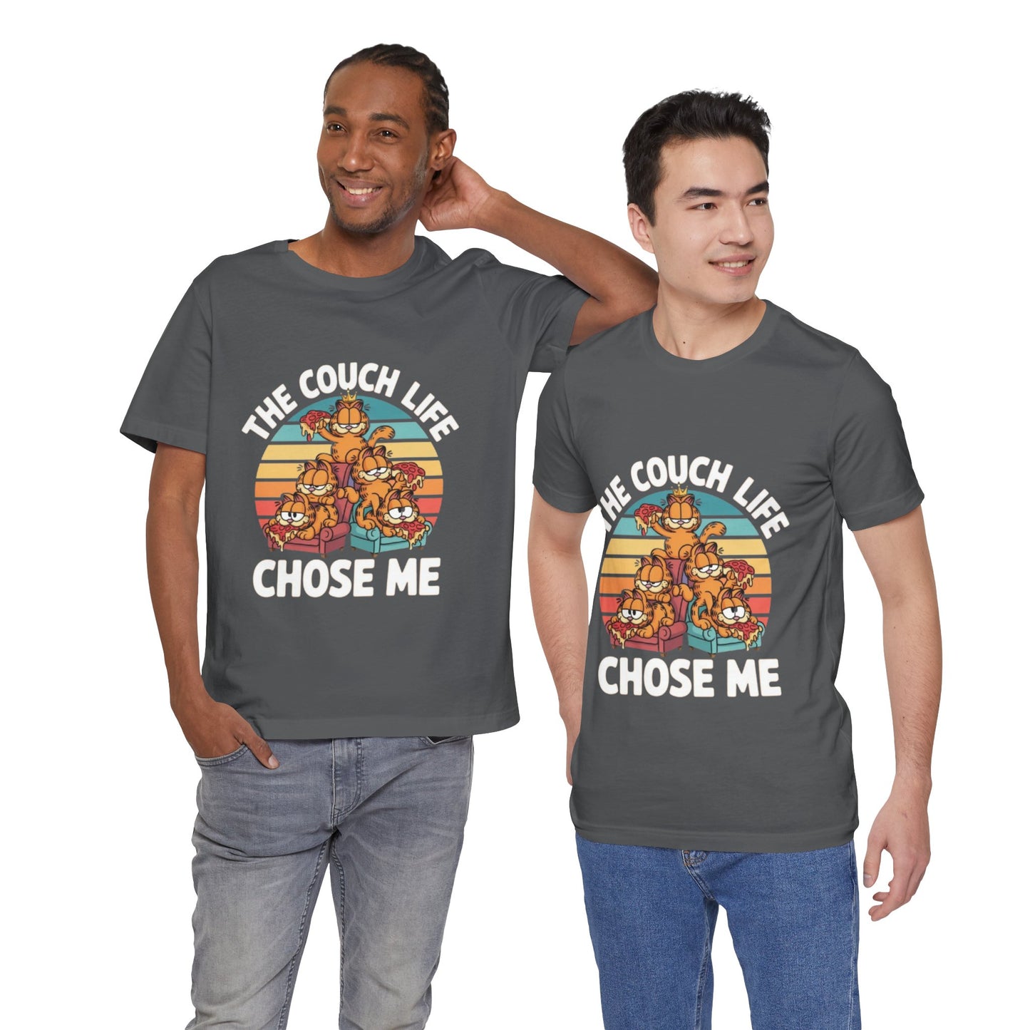 Vintage Unisex Tee - The Couch Life Chose Me