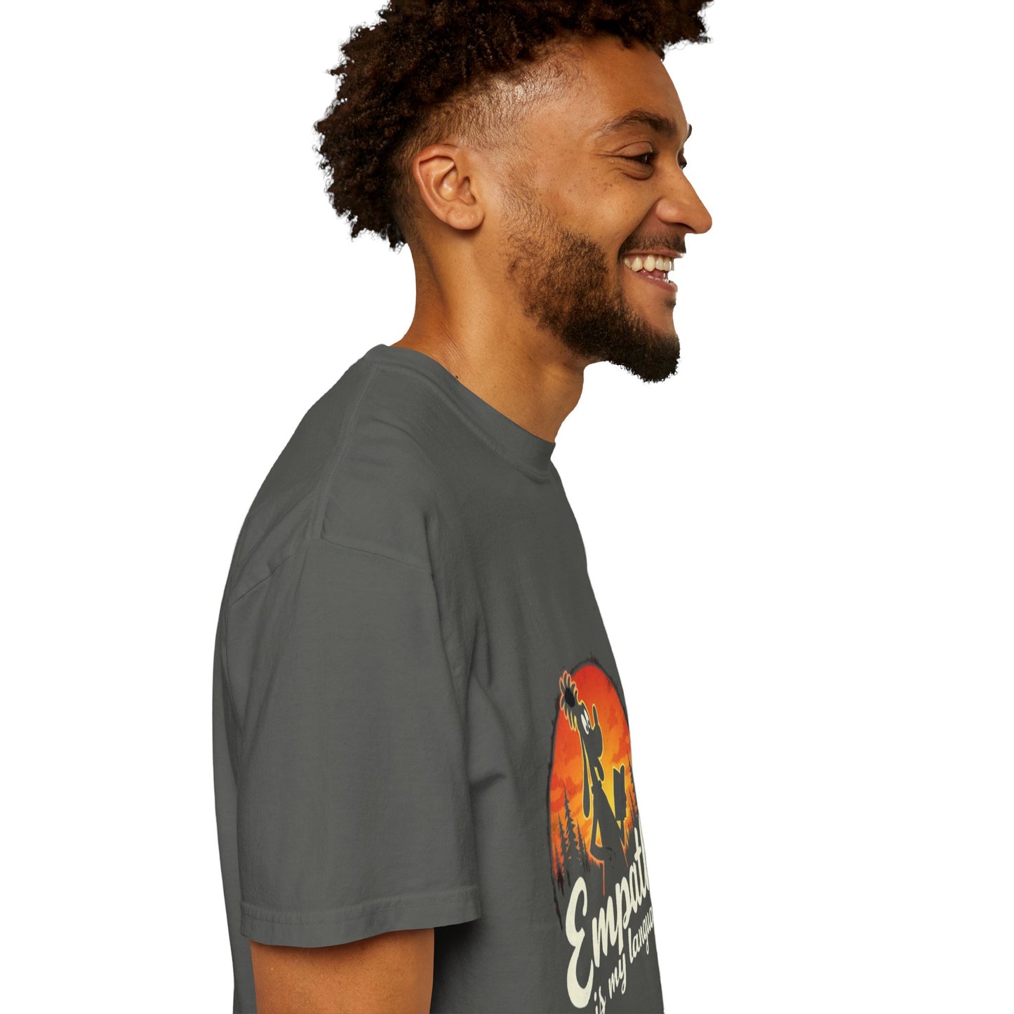 Unisex Garment-Dyed Tee -Empathy is My Language