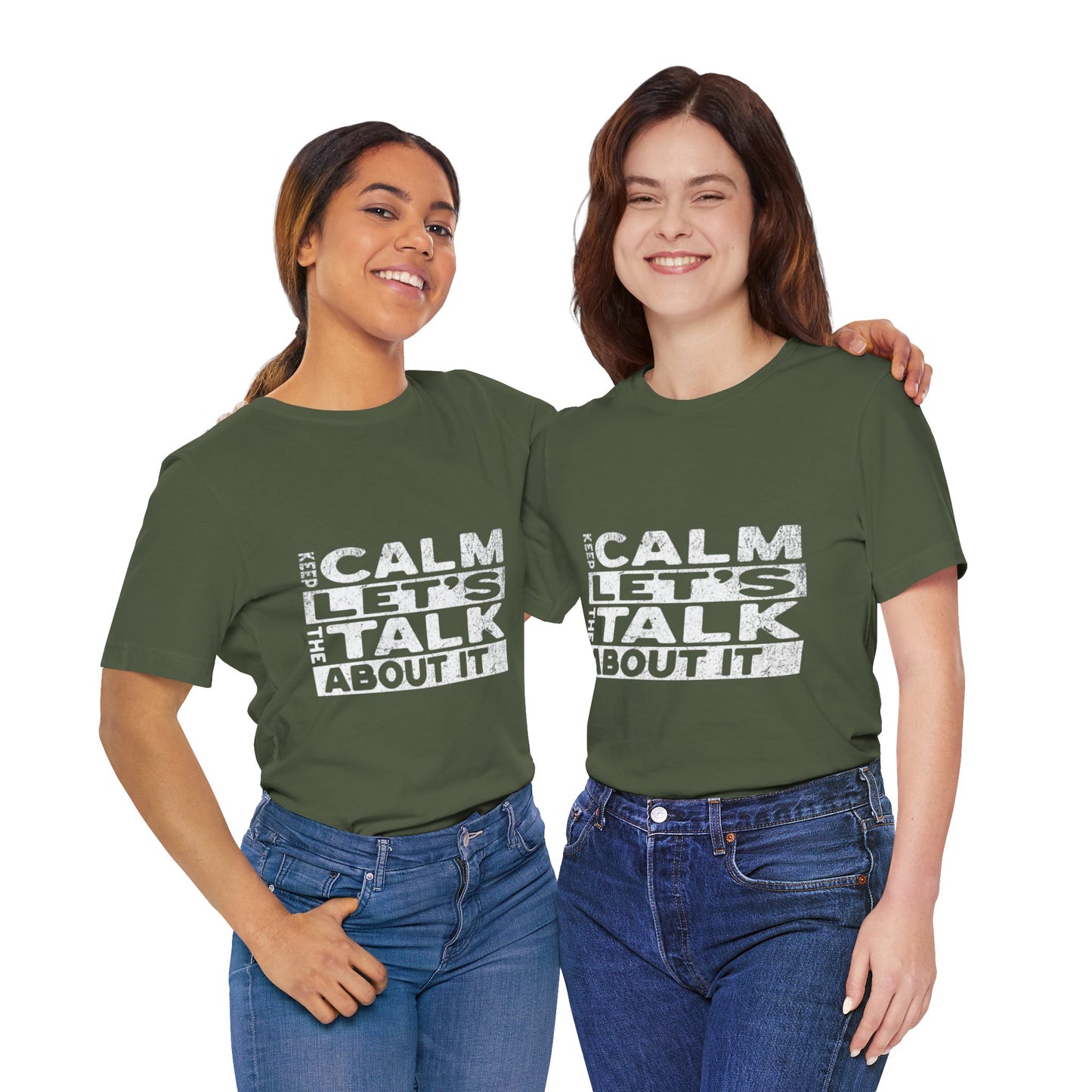Unisex Tee – Keep Calm Let's Talk