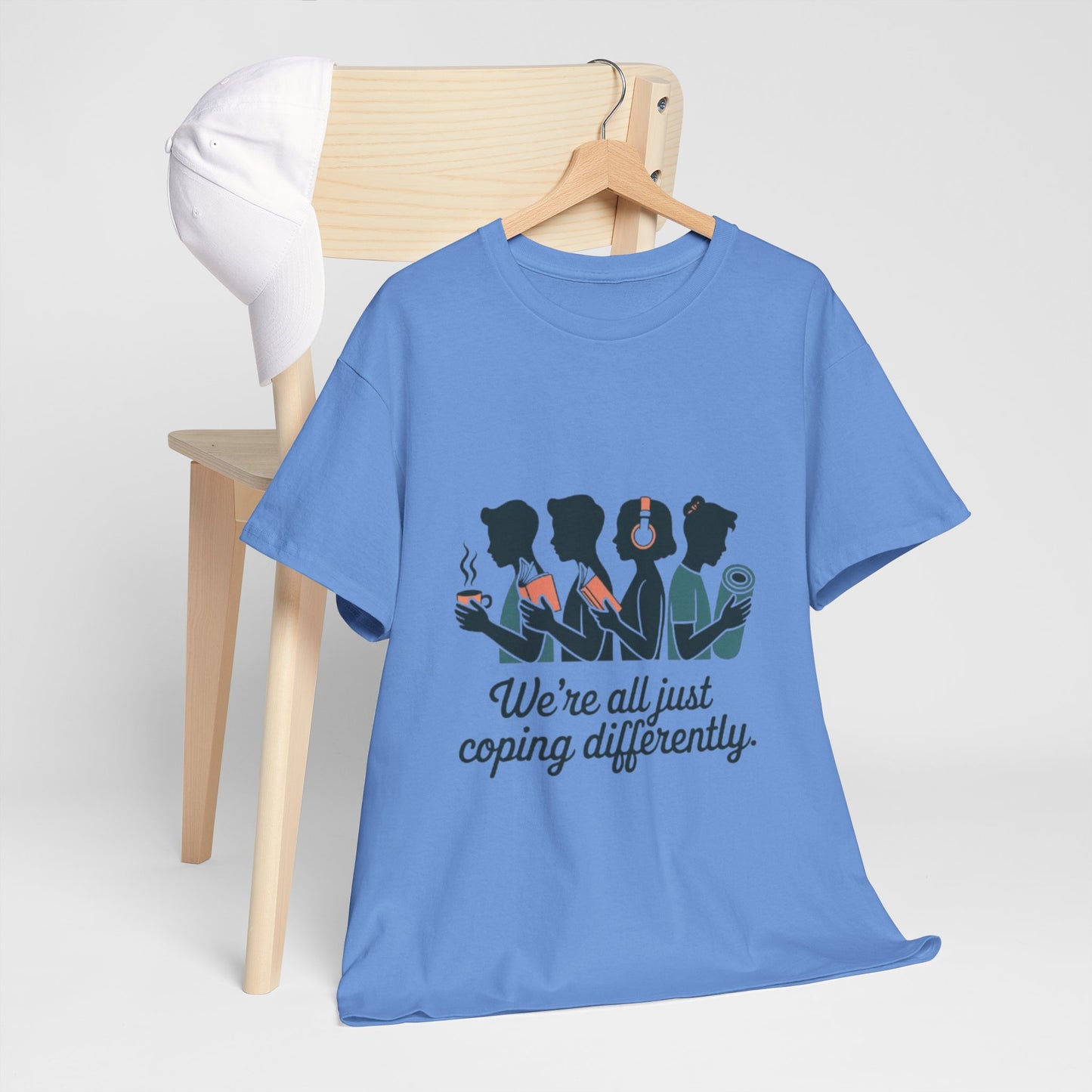 Coping Together Unisex Tee - Mental Health Awareness Apparel