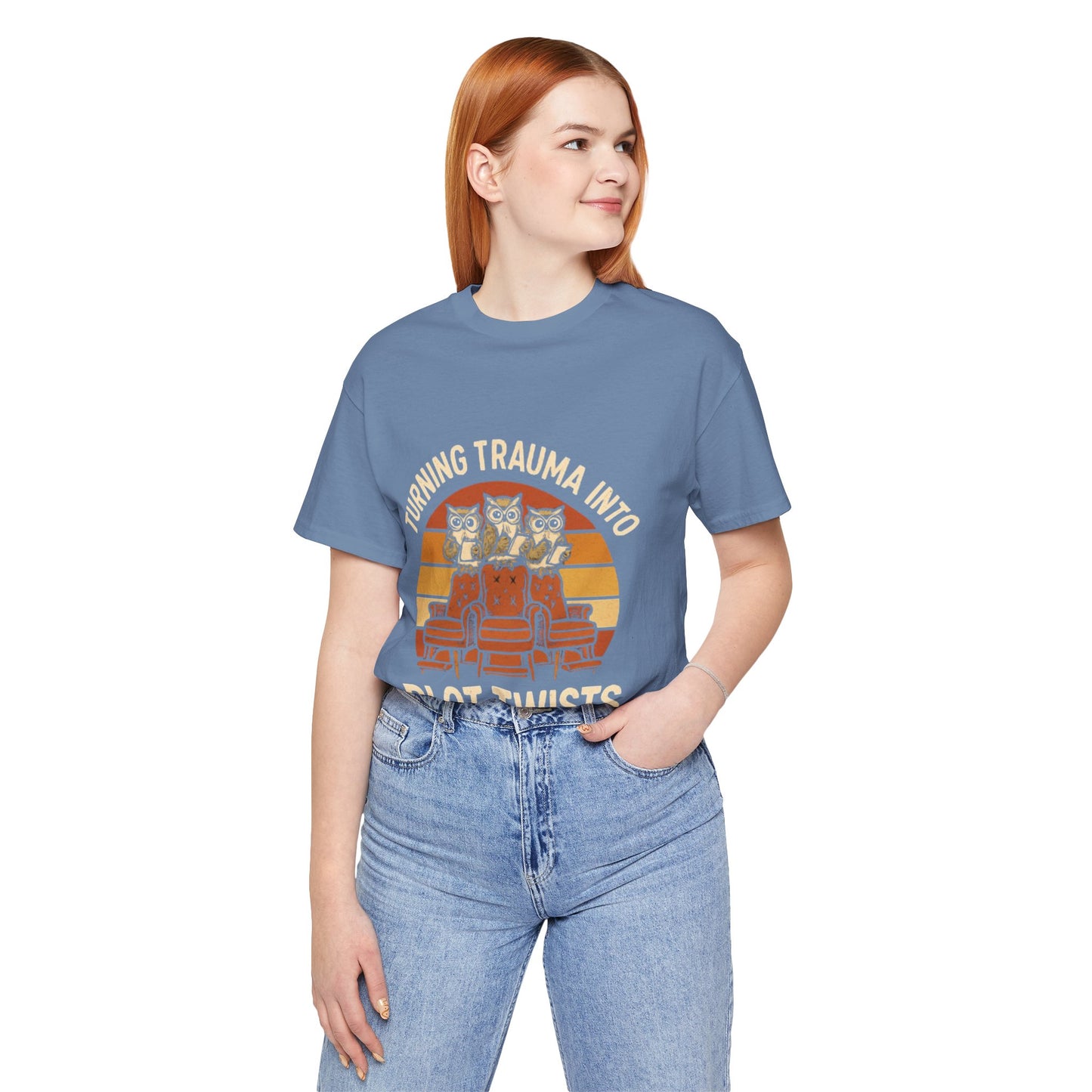 Turning Trauma into Plot Twists Tee, Unisex T-Shirt