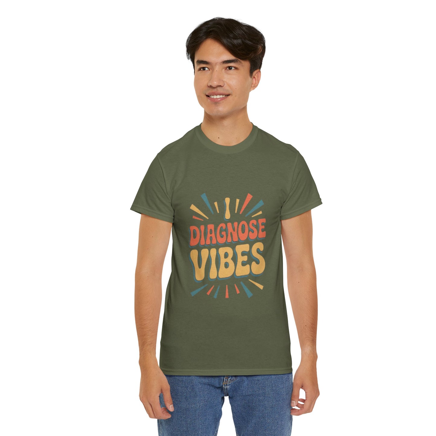 Unisex Diagnose Vibes Tee, Casual T-Shirt