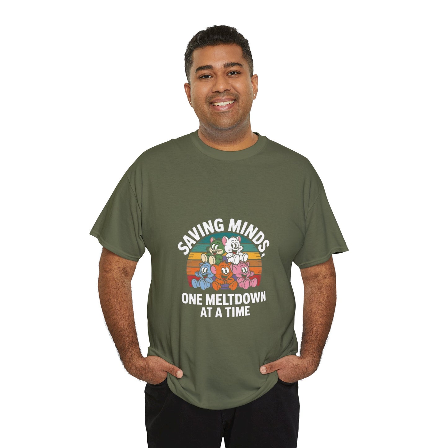 Unisex Heavy Cotton Tee - Saving Minds