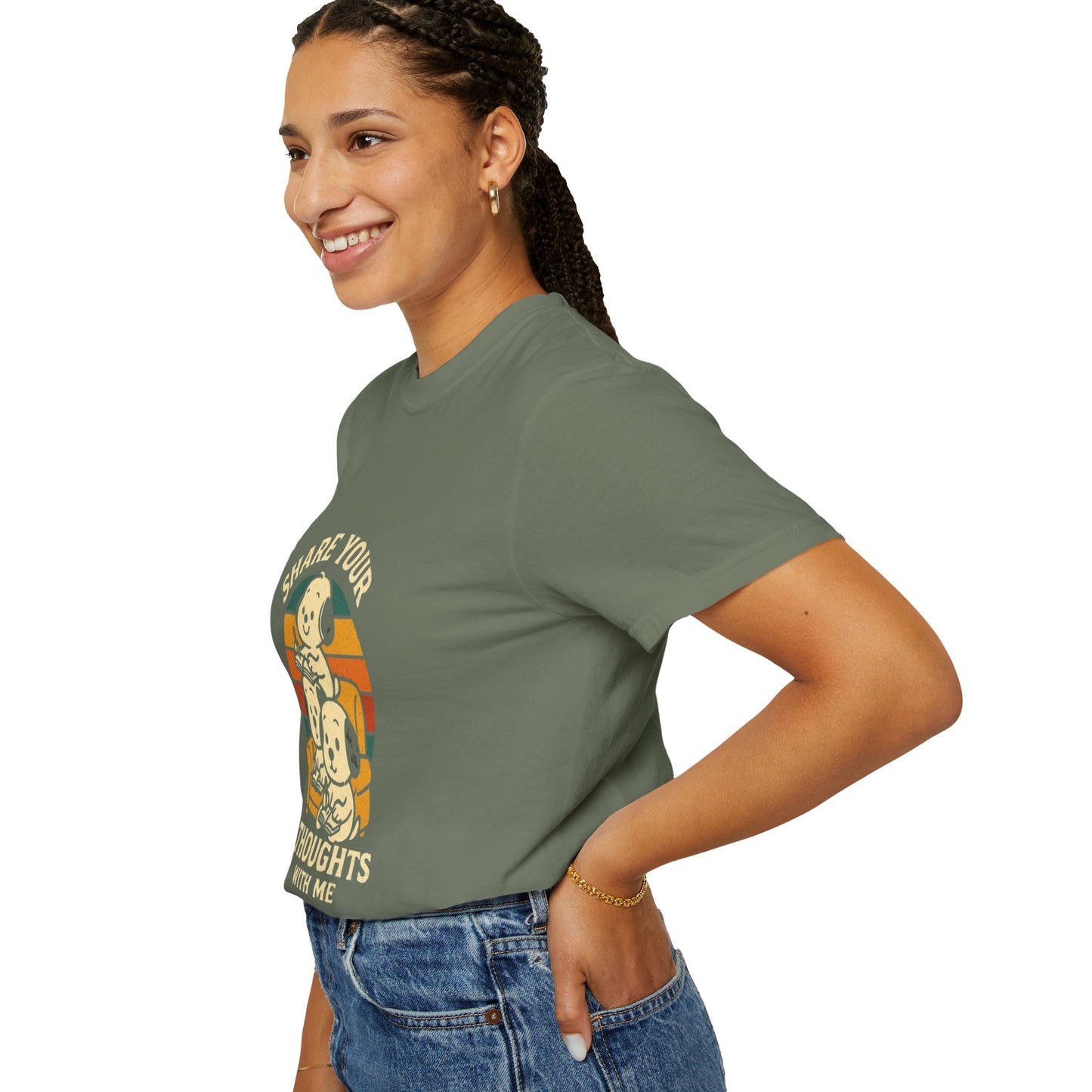 Unisex Garment-Dyed T-Shirt -Share Your Thoughts