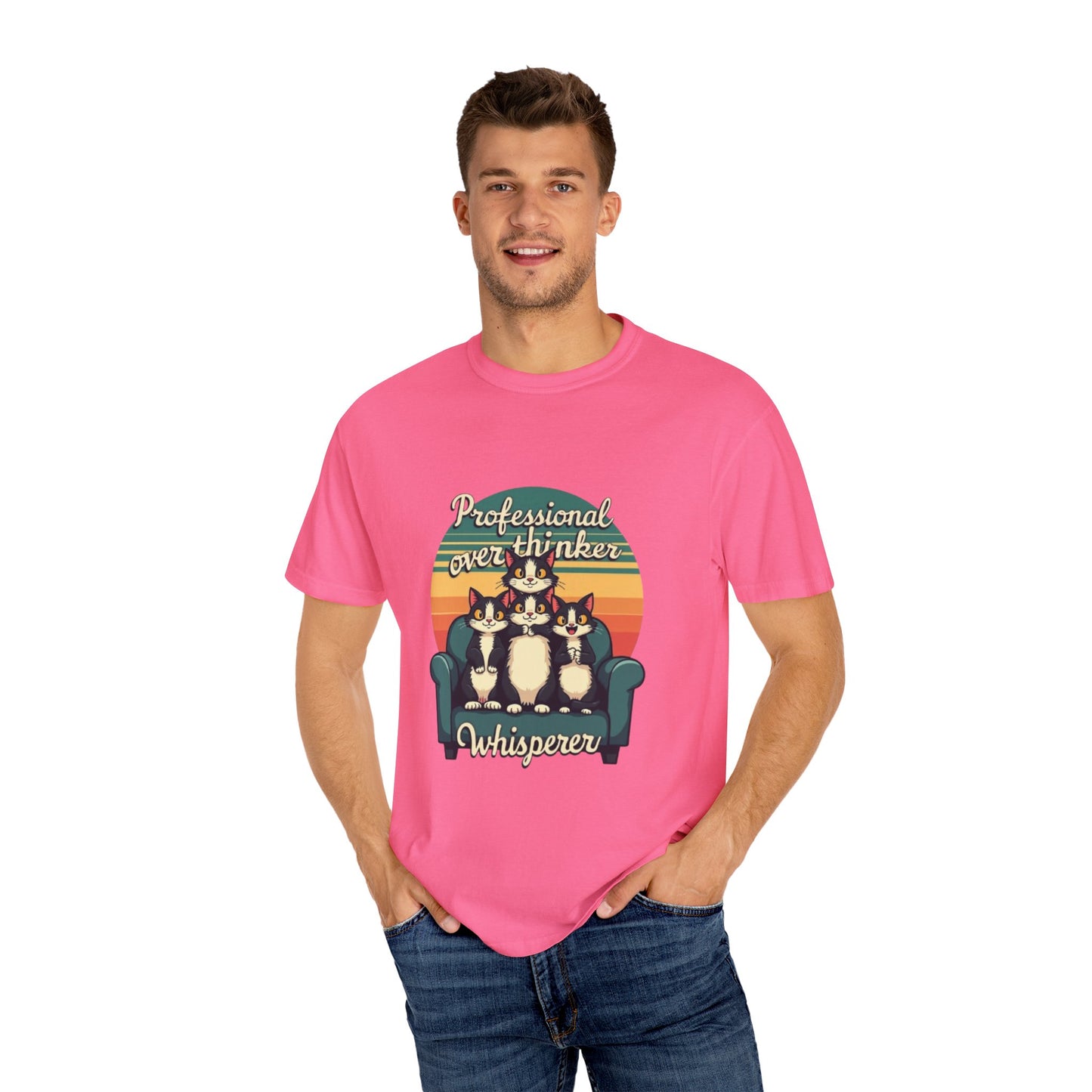 Unisex Garment-Dyed Tee -Professional Overthinker
