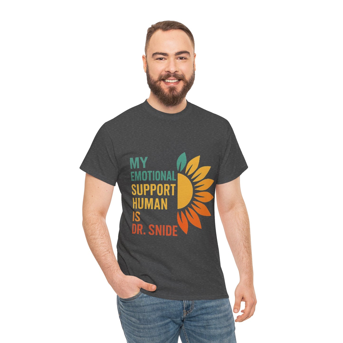 Emotional Support Unisex Tee | Heavy Cotton T-Shirt