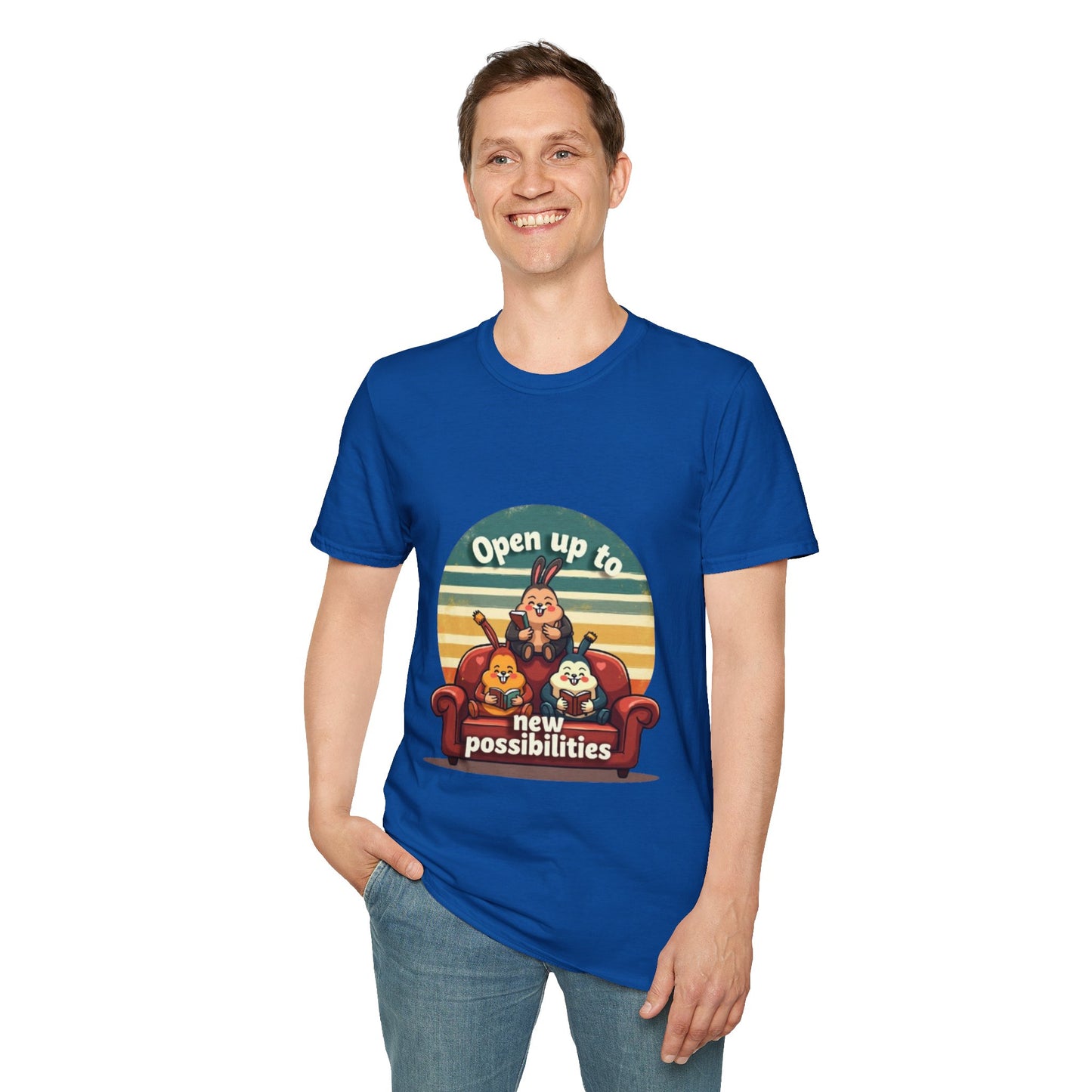 Motivational T-Shirt - Open Up to New Possibilities