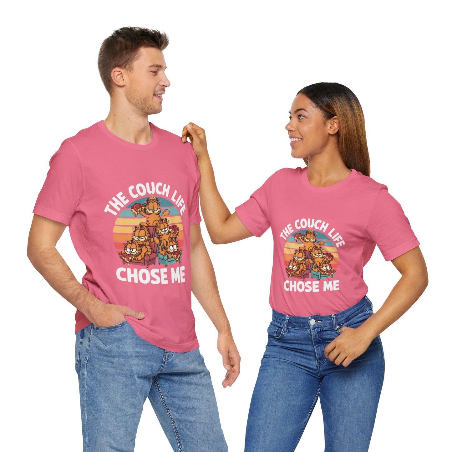 Vintage Unisex Tee - The Couch Life Chose Me