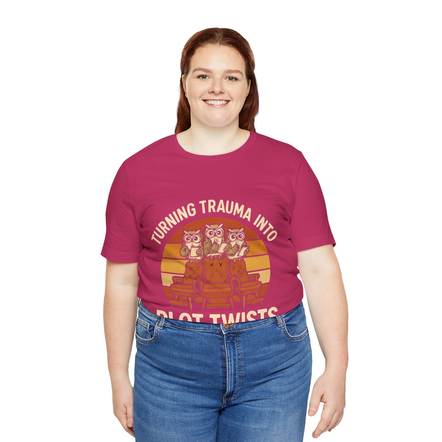 Turning Trauma into Plot Twists Tee, Unisex T-Shirt
