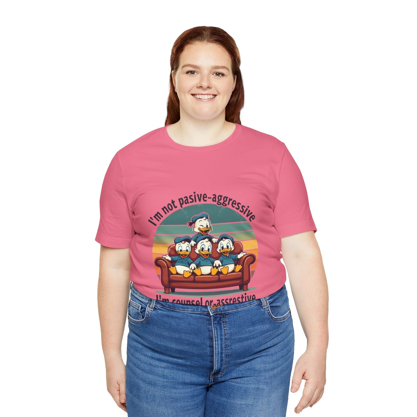 Unisex Jersey Short Sleeve T-Shirt -Funny Counsel-Assertive Tee