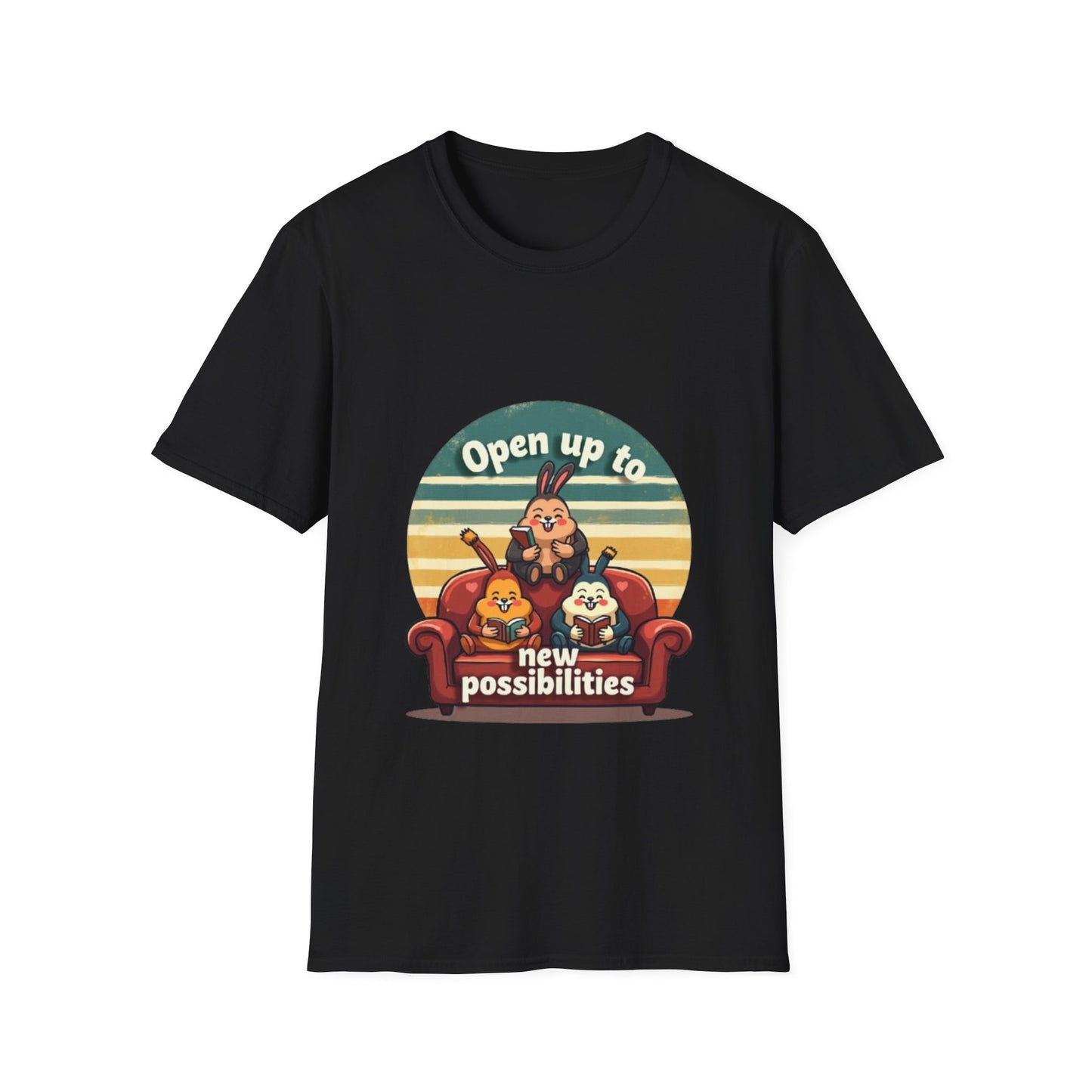 Motivational T-Shirt - Open Up to New Possibilities