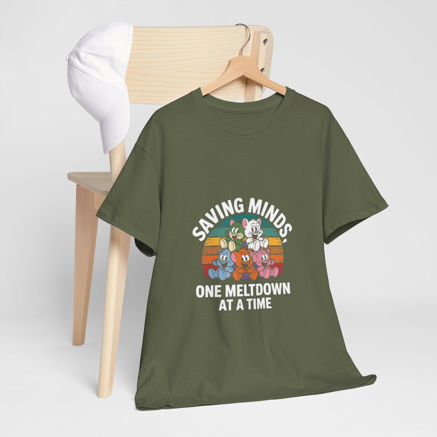 Unisex Heavy Cotton Tee - Saving Minds