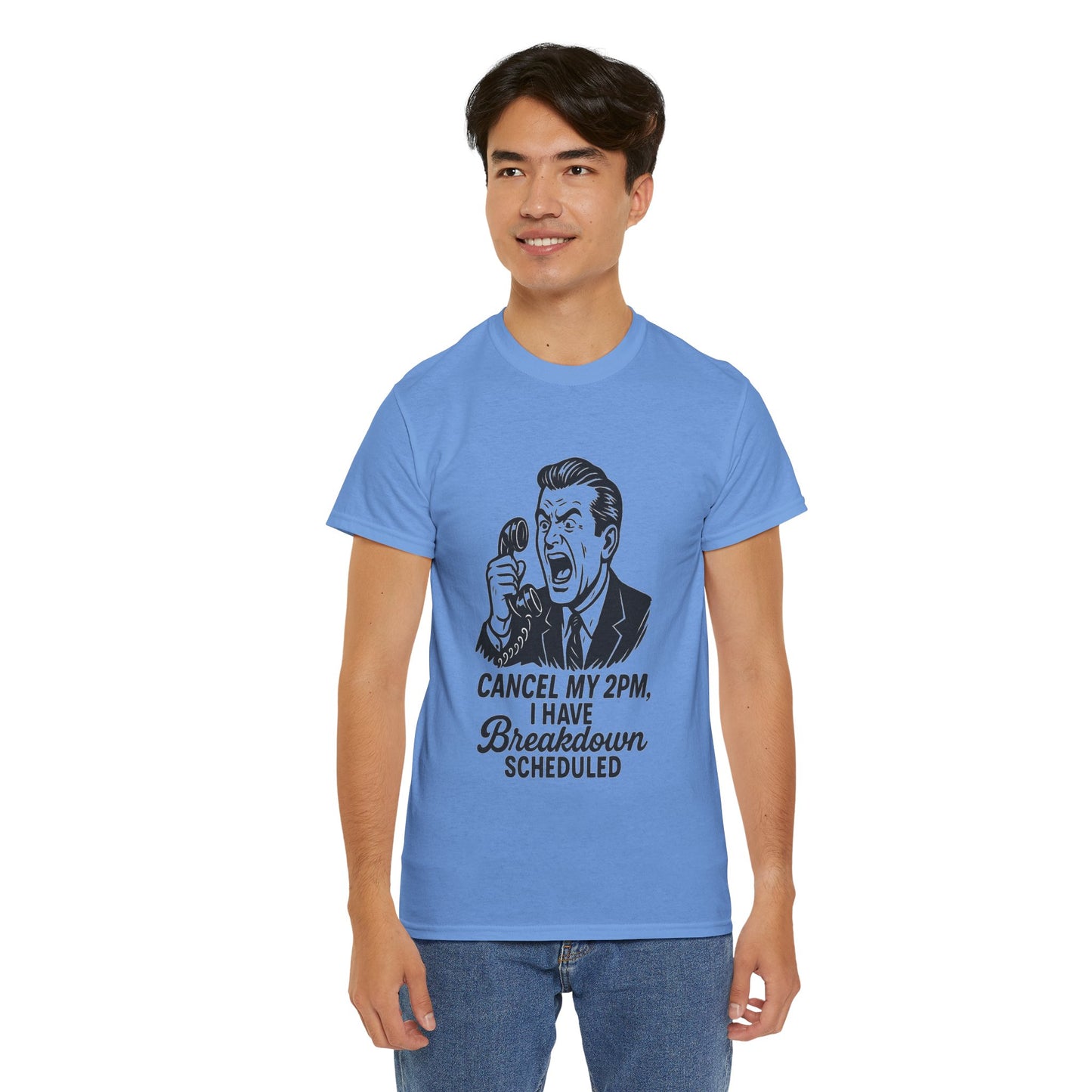 Humorous Unisex Cotton Tee – Perfect Gift for Stress Relief