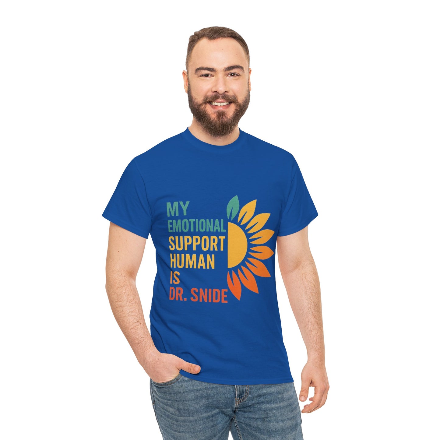 Emotional Support Unisex Tee | Heavy Cotton T-Shirt