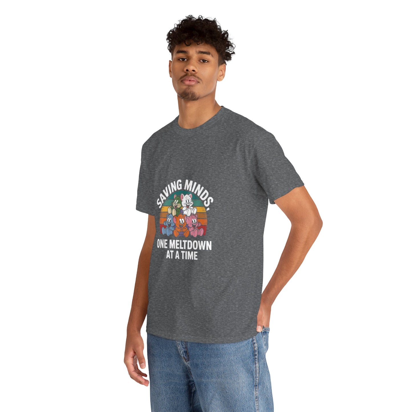 Unisex Heavy Cotton Tee - Saving Minds